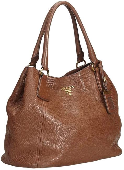 prada brown leather purse|prada brown leather bag.